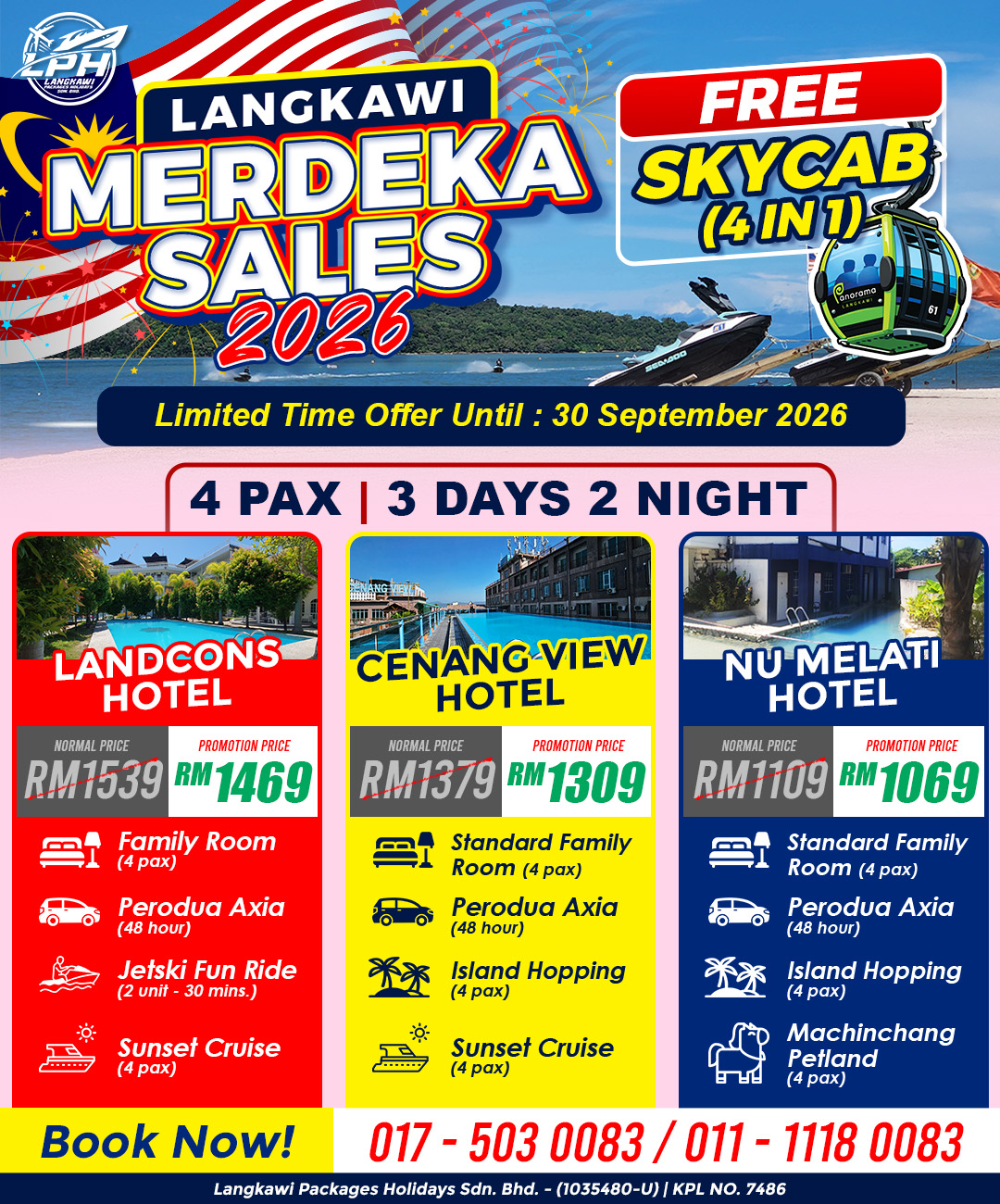 MERDEKA OFFER 2026 (4pax)